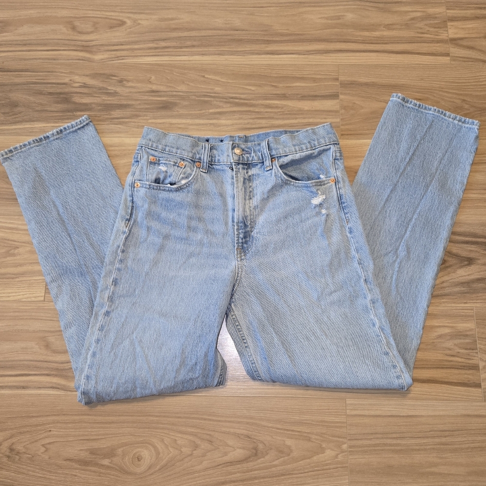 Gap Jeans Sky High Straight Denim